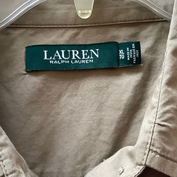 RALPH LAUREN FLORAL EMBROIDERED MILITARY WOMAN BUTTON DOWN SHIRT… - Picture 12 of 16